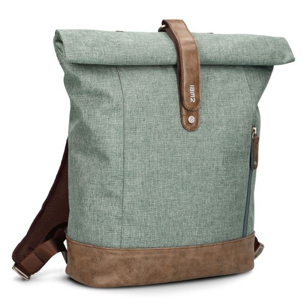 ZWEI Rucksack Olli O24 eucalyptus schraeg