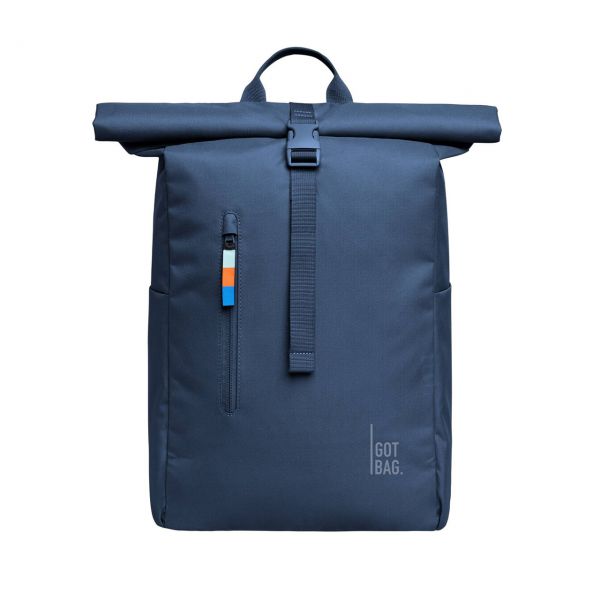 GOT BAG Rolltop easy ocean blue front