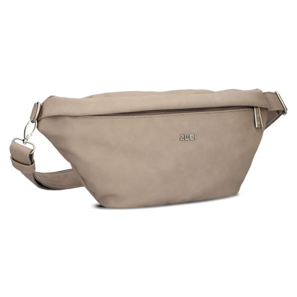 ZWEI Tasche Mademoiselle MH80 nubuk cappuccino schraeg