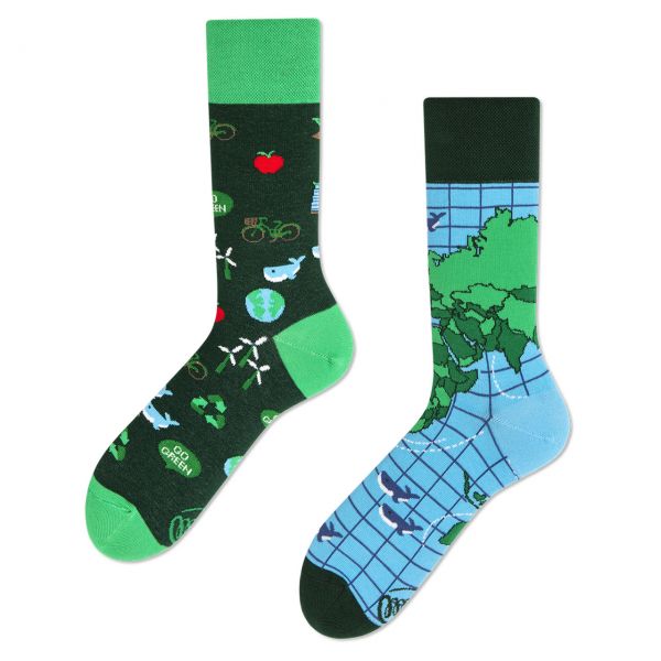 Many Mornings Socken Save The Planet