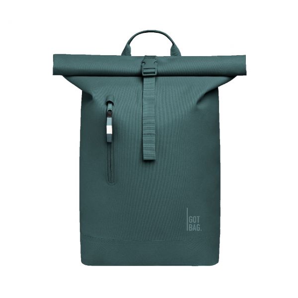 GOT BAG Rolltop lite 2.0 sea teal mono front