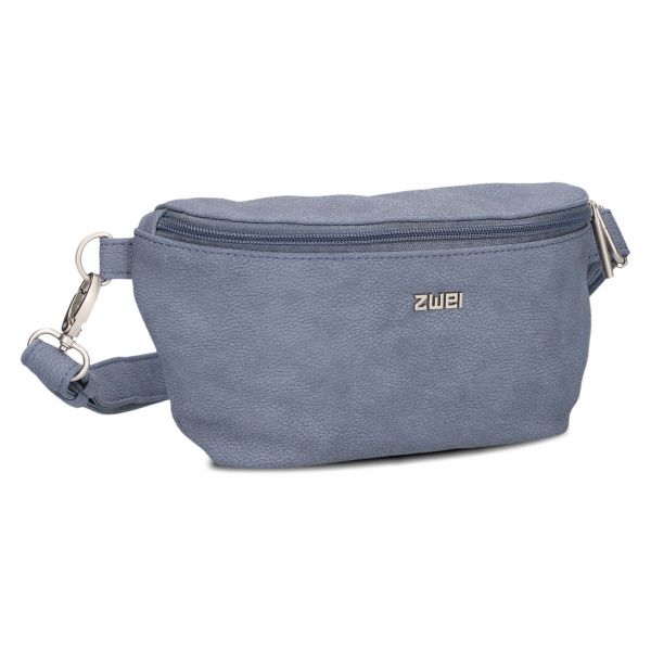 ZWEI Tasche Mademoiselle MH4 nubuk sky schraeg