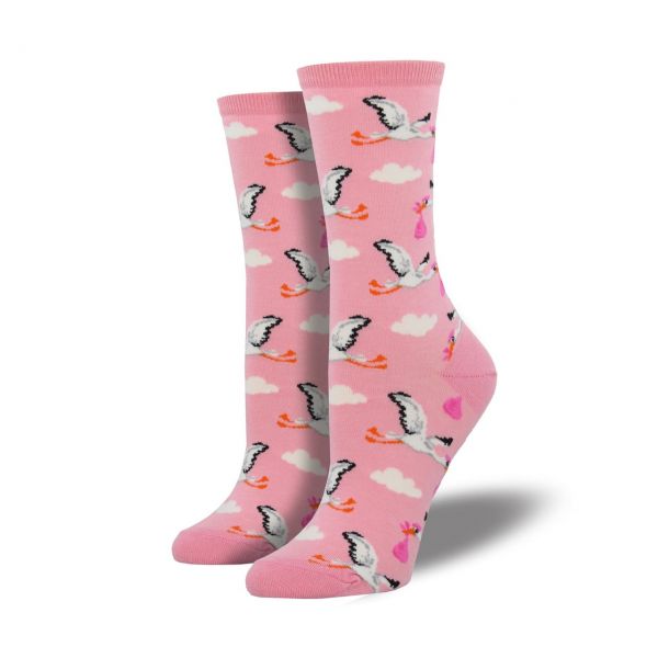Socksmith Socken Störche rosa