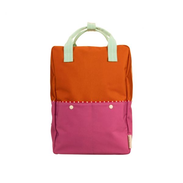 Sticky Lemon Rucksack CB gravel orange front