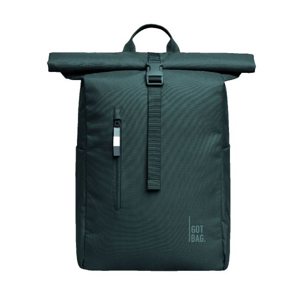 GOT BAG Rolltop easy sea teal front