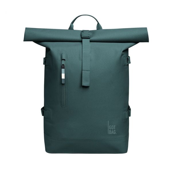 GOT BAG Rolltop 2.0 sea teal mono front