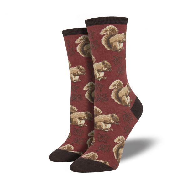 Socksmith Socken Eichhörnchen rot