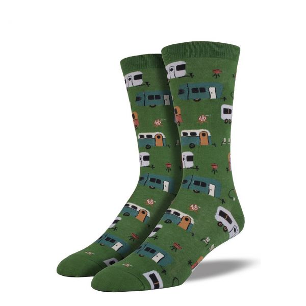 Socksmith Socken Camping grün