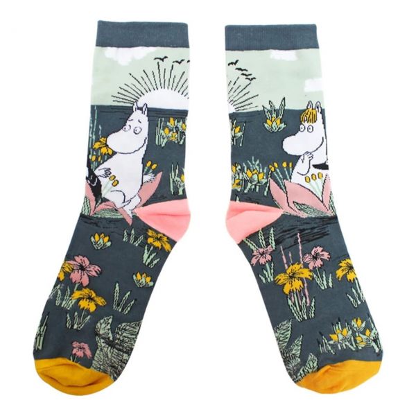 Mumins Socken Lotus