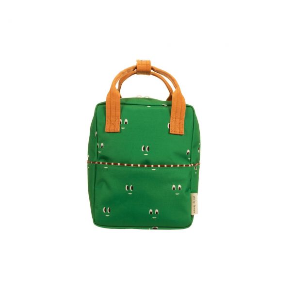 Sticky Lemon Kinder-Rucksack special golf green front