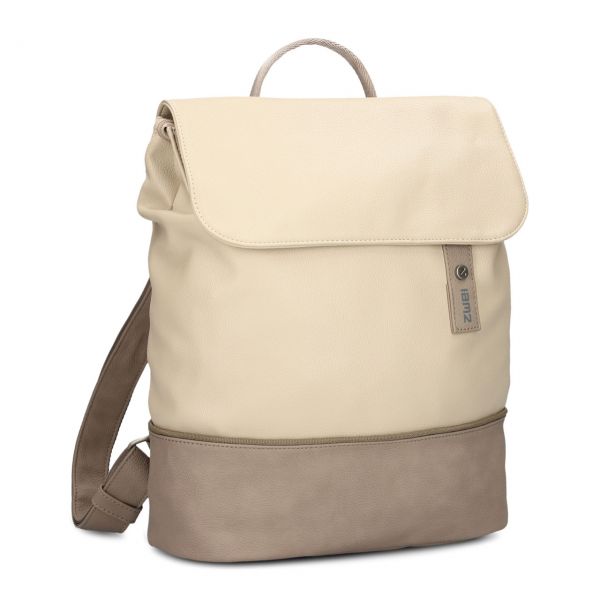 ZWEI Rucksack Jana JR13 nubuk cappuccino schraeg