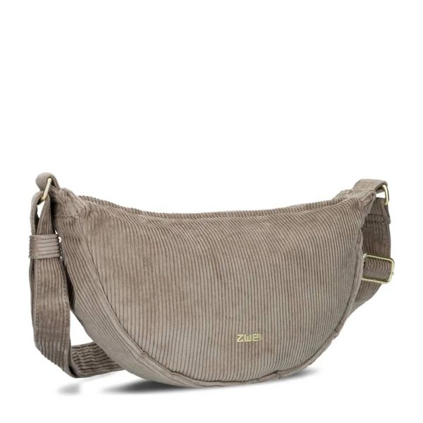 ZWEI Tasche Mademoiselle M50 cord mocca schraeg
